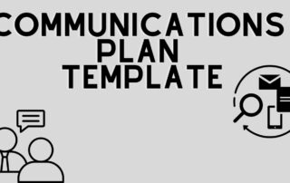 Communications Plan Template