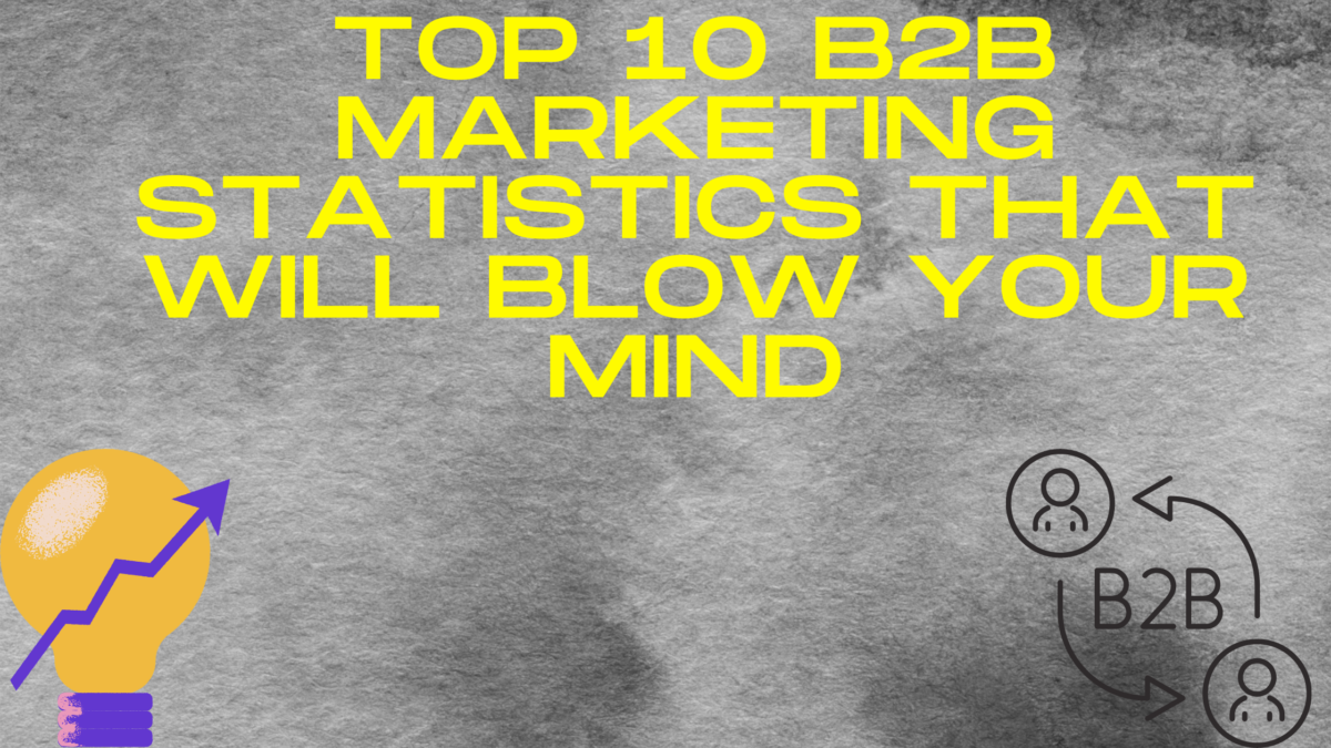 Top 10 Important B2B Marketing Statistics In 2022 That Will Blow Your ...