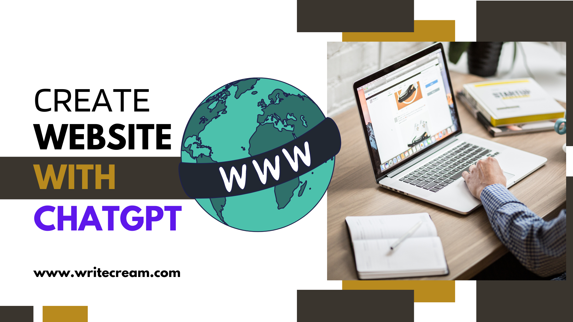 How to build a website with ChatGPT in 2023? Writecream