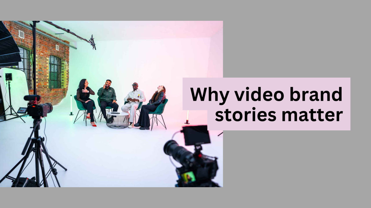 brand stories using corporate video production